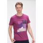 Men's Modern Print Fitted Admission T-shirt