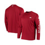 Men's PFG Cardinal Arkansas Razorbacks Terminal Tackle Omni-Shade Long Sleeve T-shirt