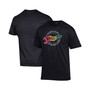 Men's Black Spelman College Jaguars Pennant T-shirt