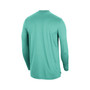 Men's Mint Charlotte Hornets 2022/23 City Edition Pregame Warmup Long Sleeve Shooting Shirt
