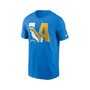 Men's Powder Blue Los Angeles Chargers Local Essential T-shirt
