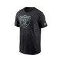 Men's Black Las Vegas Raiders RFLCTV T-shirt