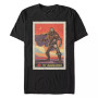 Star Wars Men's Mandalorian Boba Fett Poster T-shirt