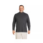 Men's Big & Tall Super Soft Supima Mock Turtleneck T-Shirt