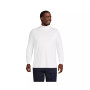 Men's Big & Tall Super Soft Supima Mock Turtleneck T-Shirt