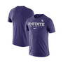 Men's Purple Kansas State Wildcats Baseball Legend Performance T-shirt