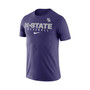 Men's Purple Kansas State Wildcats Baseball Legend Performance T-shirt