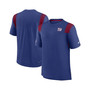 Men's Royal New York Giants Sideline Tonal Logo Performance Player T-shirt