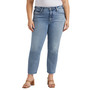 Plus Size Most Wanted Ankle Straight-Leg Jeans