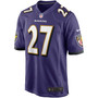 Men's J.K. Dobbins Purple Baltimore Ravens Game Team Jersey