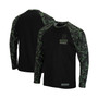 Men's Black Syracuse Orange OHT Military-Inspired Appreciation Camo Raglan Long Sleeve T-shirt