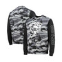 Men's Black Chicago Bears Camo Long Sleeve T-shirt