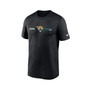 Men's Black Jacksonville Jaguars Horizontal Lockup Legend T-shirt