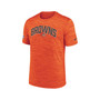 Men's Orange Cleveland Browns Velocity Athletic Stack Performance T-shirt