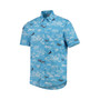 Men's Light Blue Tampa Bay Rays Kekai Performance Button-Up Shirt