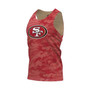 Men's Scarlet, Gold San Francisco 49ers Reversible Mesh Tank Top