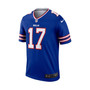 Men's Josh Allen Royal Buffalo Bills Legend Jersey