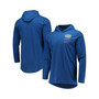 Men's Royal Florida Gators Slub Space-Dye Performance Long Sleeve Hoodie T-shirt