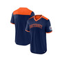 Men's Branded Navy, Orange Detroit Tigers True Classics Walk-Off V-Neck T-shirt