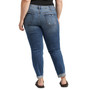 Plus Size Suki Mid-Rise Slim Straight-Leg Jeans