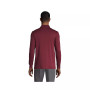 Men's Tall Long Sleeve Super Soft Supima Polo Shirt with Pocket