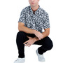 Men's Short-Sleeve Garden-Print Shirt, Created for Macy's