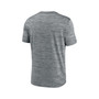Men's Heather Gray Atlanta Braves Authentic Collection Velocity Performance Practice T-shirt