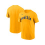 Men's Gold Seattle Mariners 2023 City Connect Wordmark T-shirt