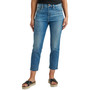 Women's Valentina High Rise Straight Crop Pull-On Jeans