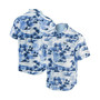 Men's Navy Tampa Bay Rays Tropical Horizons Button-Up Shirt