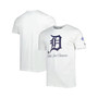 Men's White Detroit Tigers Historical Championship T-shirt