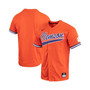 Men's Orange Clemson Tigers Replica Full-Button Baseball Jersey