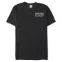 Marvel Men's Comic Logo Simple White Box Short Sleeve T-Shirt