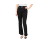 Postpartum Black Bootcut with Back Pocket Flaps