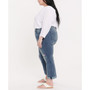 Plus Size Marilyn Straight Ankle Jeans in Cool Embrace Denim
