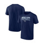 Men's Branded Navy Tennessee Titans Music City Football Heavy Hitter T-shirt