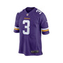 Men's Jordan Addison Purple Minnesota Vikings 2023 NFL Draft First Round Pick Game Jersey