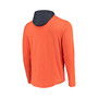 Men's Orange, Navy Chicago Bears Active Block Hoodie Long Sleeve T-shirt