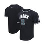 Men's A.J. Brown Black Philadelphia Eagles Mesh Player Name and Number T-shirt