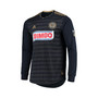 Men's Navy Philadelphia Union 2018 Away Authentic Long Sleeve Jersey