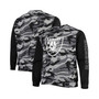 Men's Black Las Vegas Raiders Camo Long Sleeve T-shirt