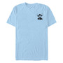 Men's Lilo Stitch Vintage-Like Lined Stitch Short Sleeve T-shirt