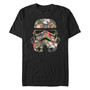 Men's Star Wars Tropical Stormtrooper Floral Print Short Sleeve T-shirt