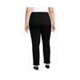 Women's Plus Size High Rise Straight Leg Ankle Jeans Black