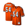 Men's Zach Thomas Orange Miami Dolphins Legacy Replica Jersey