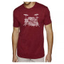 Mens Premium Blend Word Art T-Shirt - Drums