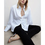 Women's Maternity Flared Cropped Jeans