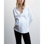 Women's Maternity Flared Cropped Jeans