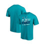 Men's Lamelo Ball Teal Charlotte Hornets 2021 Nba Rookie Of The Year T-shirt