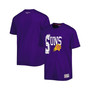 Men's Purple Phoenix Suns Mel Varsity T-shirt